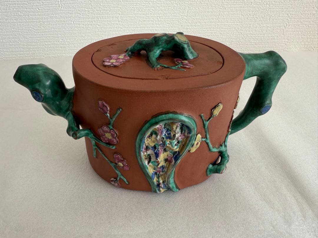 「宜興紫砂 榮卿」在銘 朱泥 急須 唐物朱泥急須「荊渓恵孟臣製」在銘 茶銚 紫砂壺 中国古玩 : 茶道具商