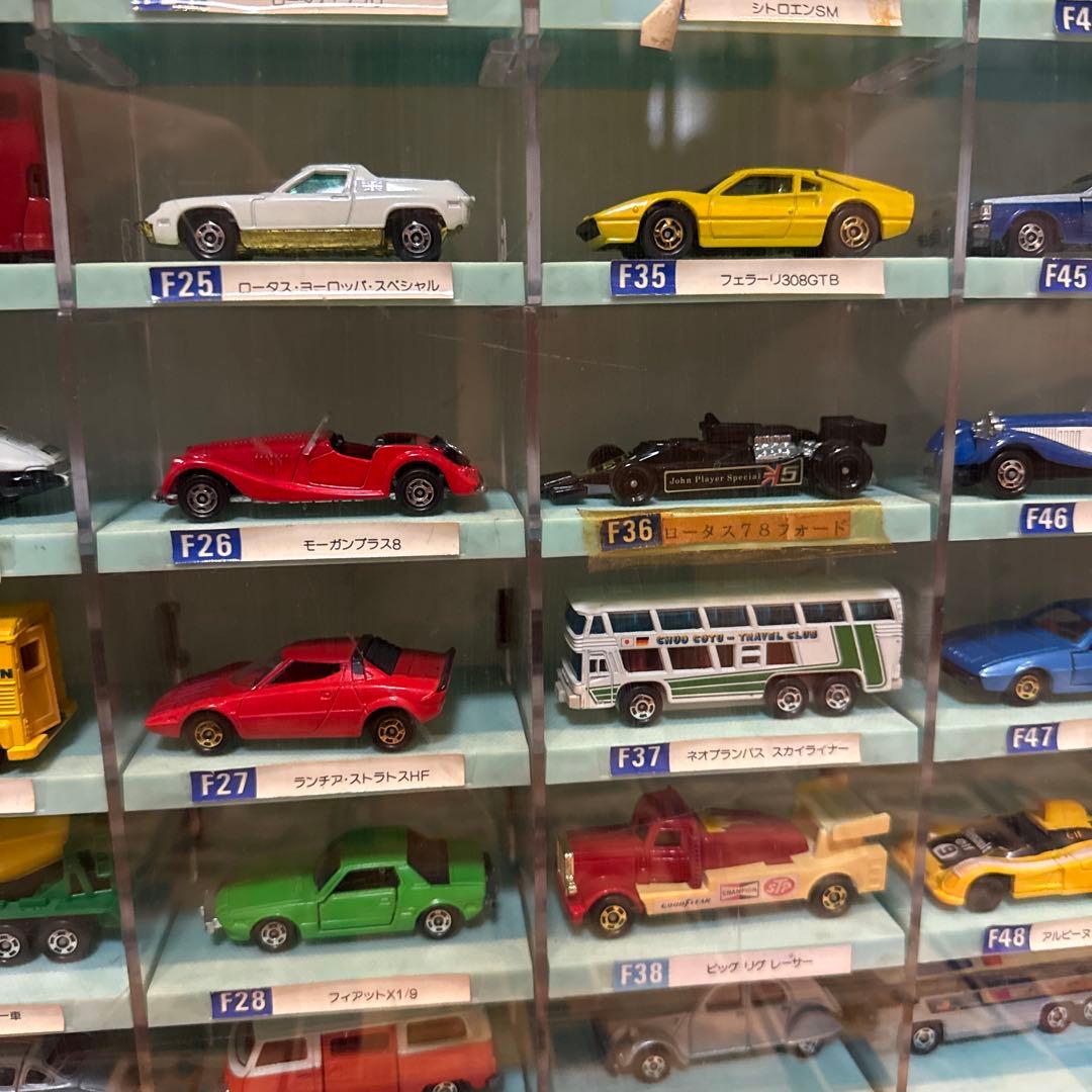 C*I様 絶版超希少品 トミカ 青箱外国車シリーズ 非売品ディスプレイ