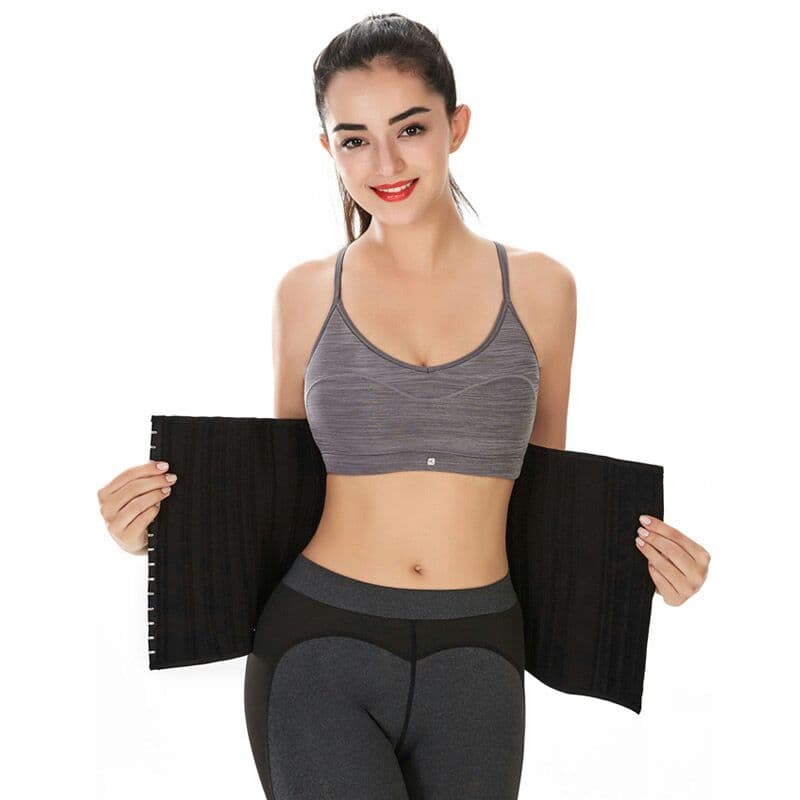 25本の鋼骨運動乳ミセルベルトフィットネス腹帯腰封産後に腹