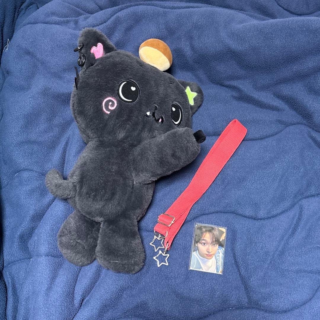 NCTWISH リク ぬいぐるみバッグ トレカあり - メルカリ