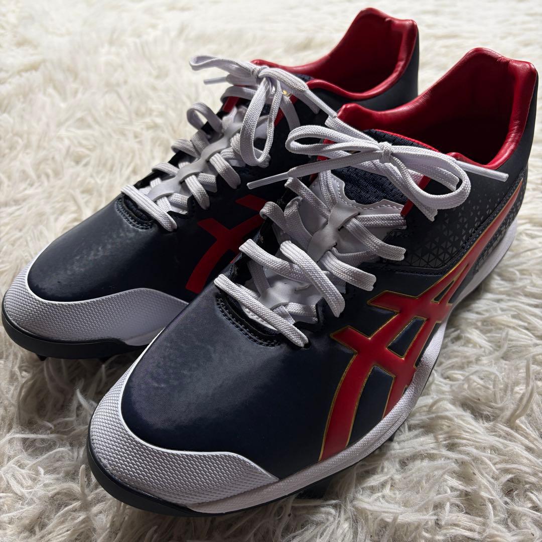 美品■ASICS 野球　スパイク　ジャパンスピード　26cm ブラック/レッド 楽天市場】【サイズ交換送料無料】ブラック×レッド アシックス 野球