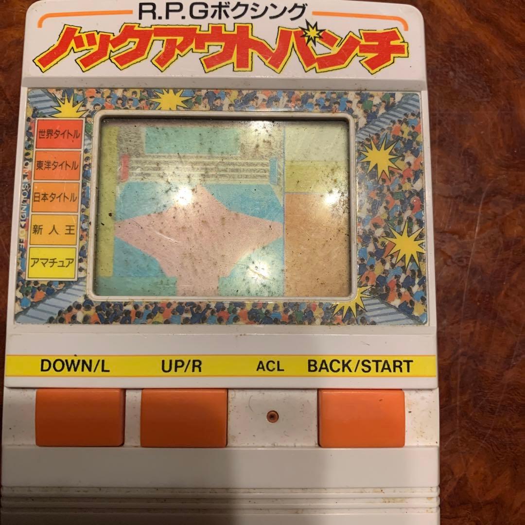 貴重激レアBANDAI 昭和レトロ携帯ゲーム機3点セットジャンク