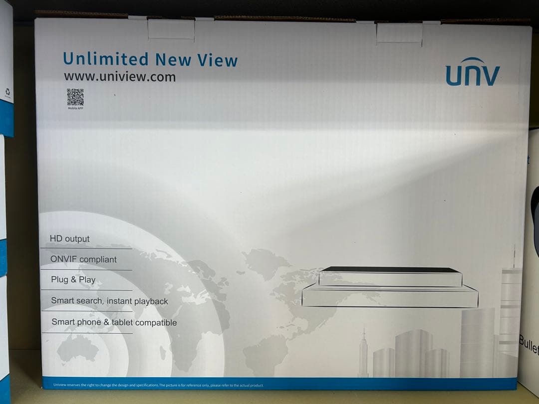 【16ch】UNVネットワークレコーダー日本語OSD対応 8ch対応ネットワークレコーダー（16TB） | 製品情報 | DXアンテナ