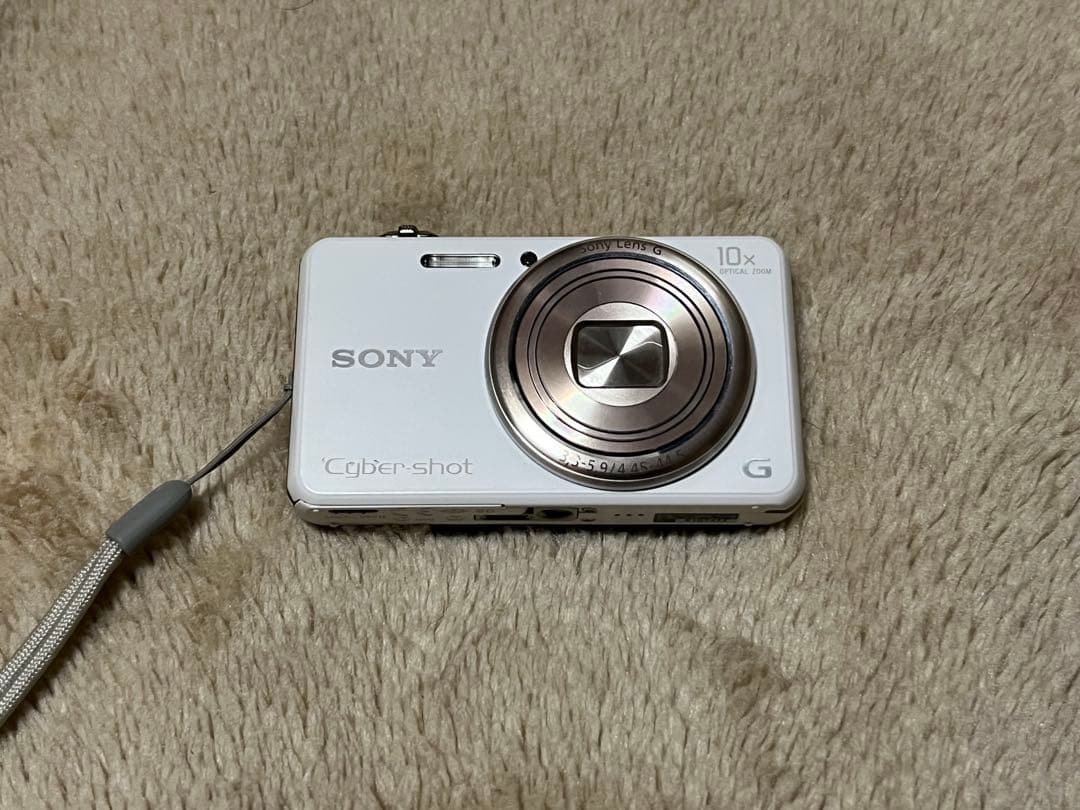 動作確認済】SONY Cyber-shot DSC-WX170 ホワイト - メルカリ