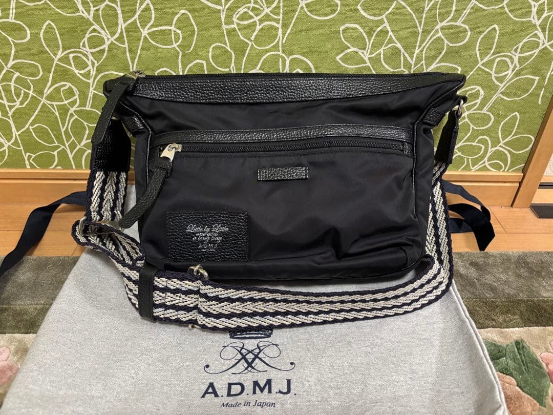 ADMJ デイビス ボディバッグ ブラック 楽天市場】ADMJ（エーディーエムジェイ）デービス＆牛革/マーキス