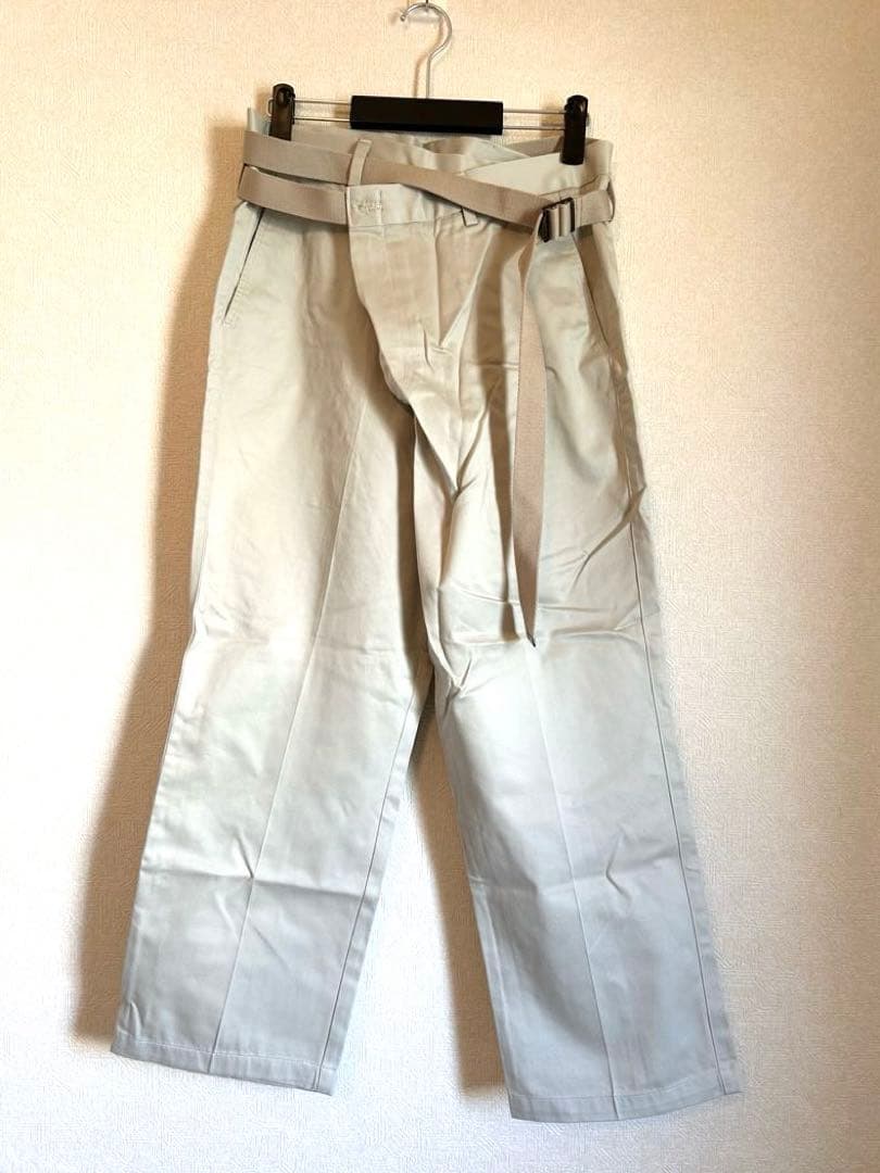 【あさり】　※確約品　メゾンエウレカ リメイクチノパンツベージュS リクエスト：メゾンエウレカのリメイクチノパン。 | 日々是ファッション。