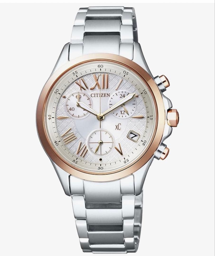 シチズン 腕時計 レディース FB1404-51A クロスシー xC 美品 シチズン クロスシー ベーシックコレクション FB1404-51A レディース