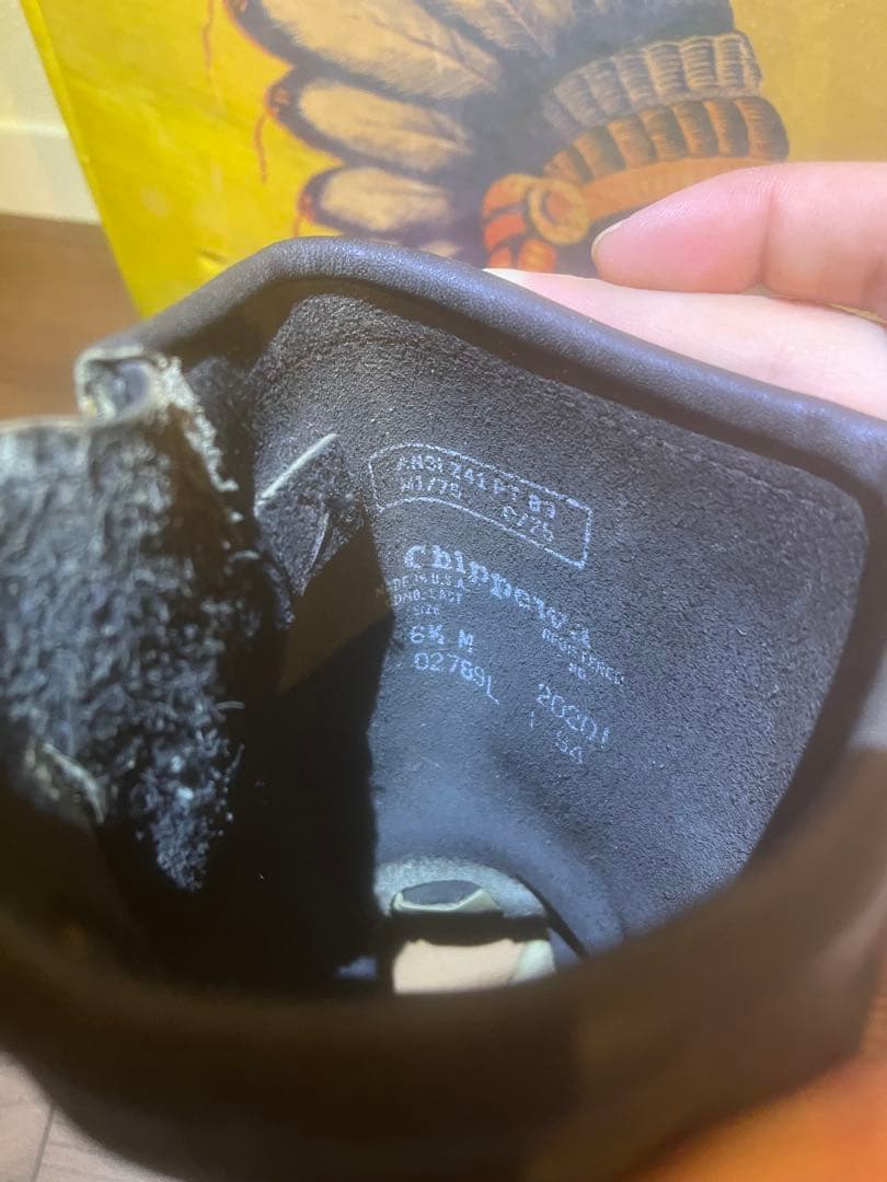 ✨希少✨USA製 チペワ エンジニアブーツ 23.5cm Vibram✨箱付き✨