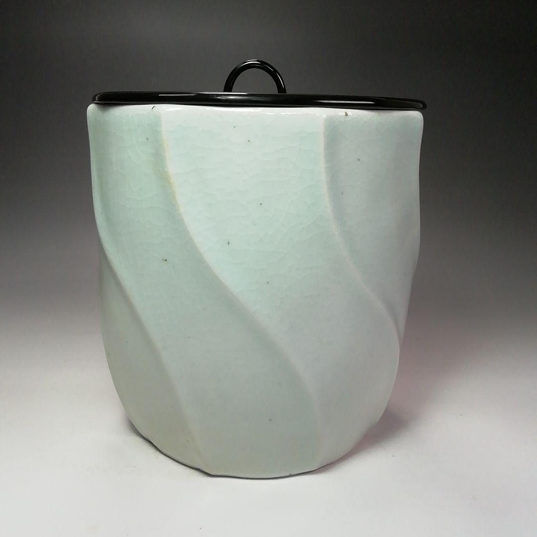 明治期 椏塘散人作 『雪山水人物』掛け軸 絹本 真作☆時代物 茶道具