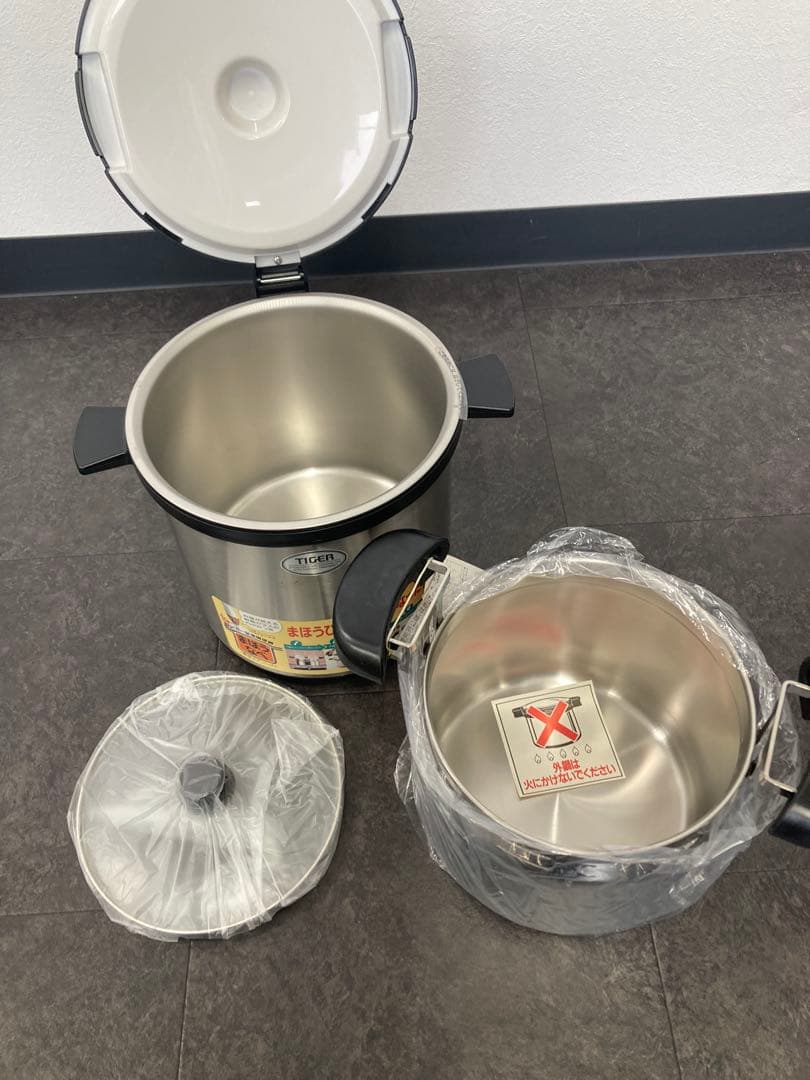 未使用！タイガー保温調理鍋　まほうなべ　NFA-A450 4.5L