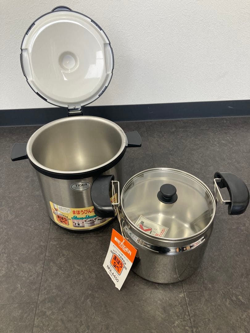 未使用！タイガー保温調理鍋　まほうなべ　NFA-A450 4.5L