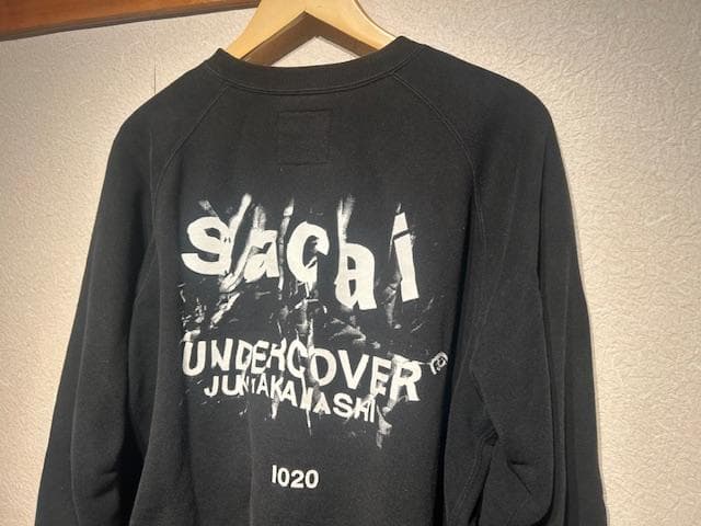 ♪送料無料☆sacai × UNDERCOVER☆名作☆トレーナー☆黒2(M)♪ - メルカリ