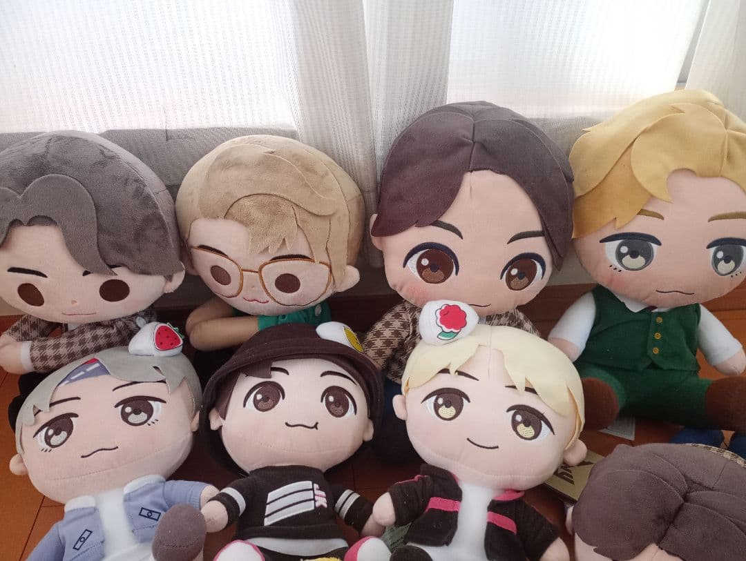 非売品レア♥新品タグ付♥tinyTANタイニータン♥BTS♥大量ぬいぐるみ12