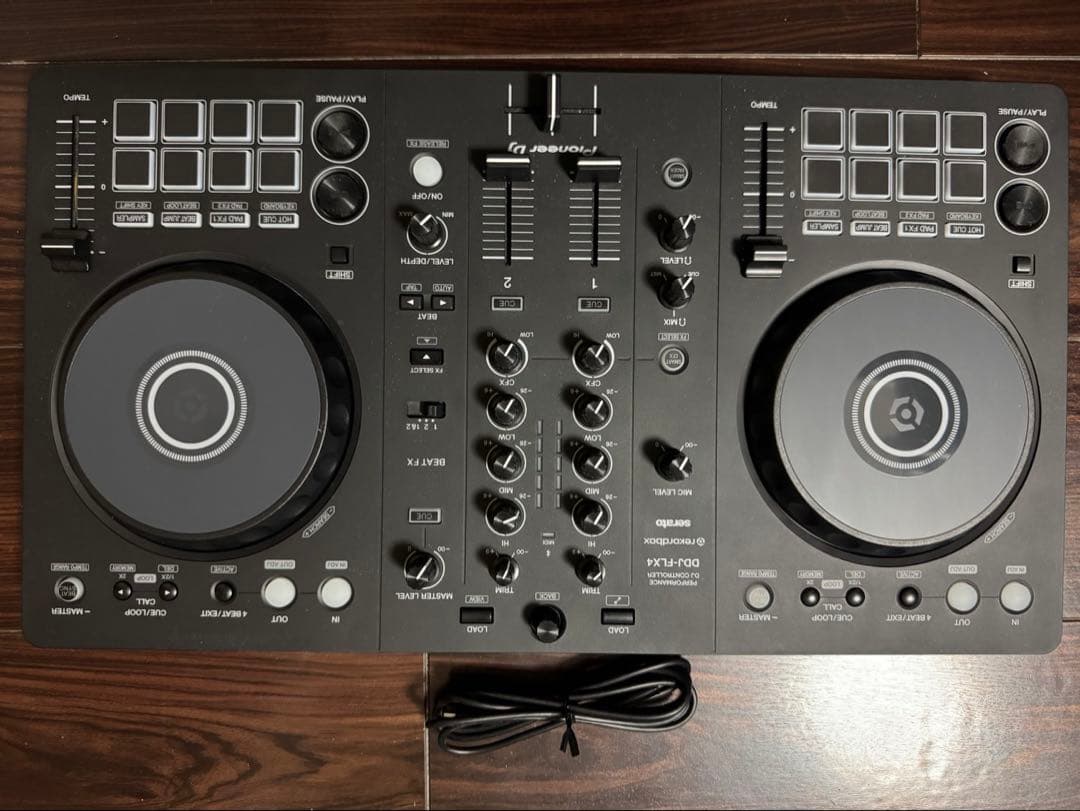 Pioneer ddj-flx4 DJ コントローラー DDJ-FLX4 - マルチアプリ対応2ch DJコントローラー (Black)