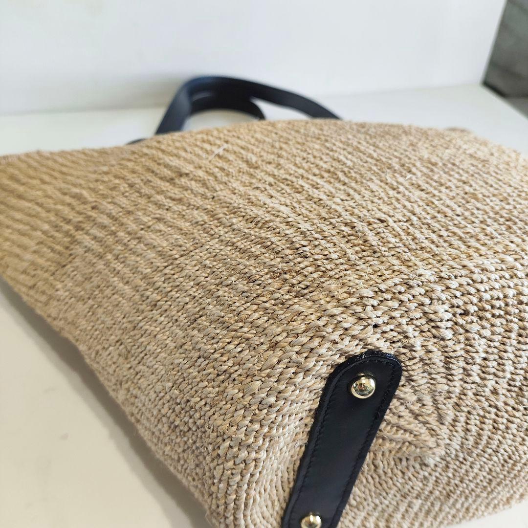 VIOLAd'ORO ヴィオラドーロ アバカトート かごバッグships - メルカリ