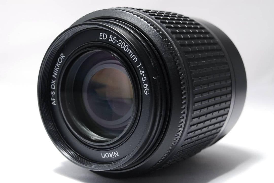 ♥Nikon AF-S 55-200mm ED♥ 極美品 望遠レンズ 手ブレ補正 - メルカリ