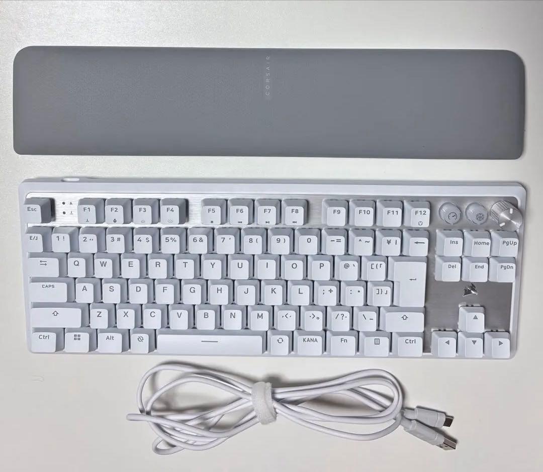 CORSAIR K70 PRO TKL ラピトリ対応 CORSAIRのラピトリ対応キーボード「K70 PRO TKL」が入荷、カラーは2色