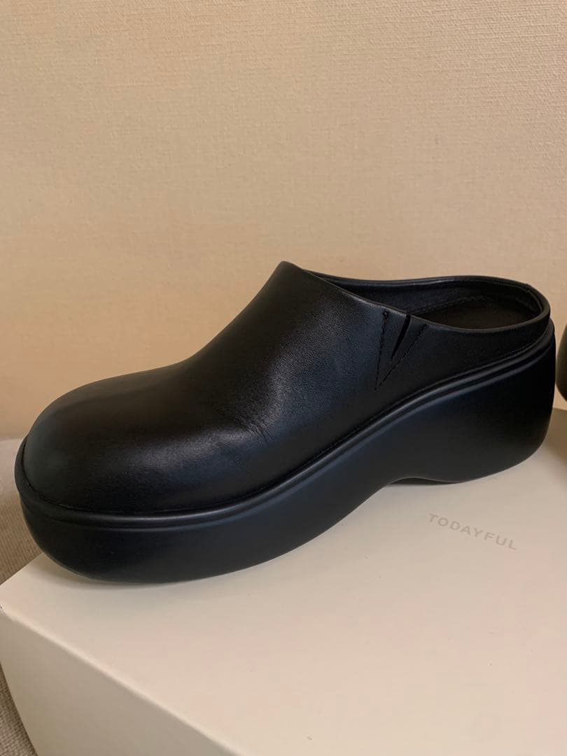 M♡様専用】TODAYFUL Volume Sole Sabot 37 - メルカリ