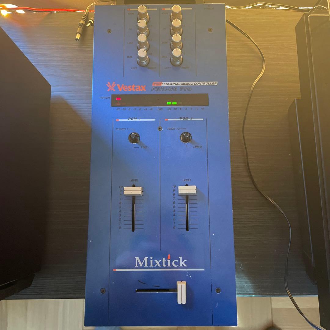 Vestax PMC-06 Pro DJミキサー ジャンク品】Vestax/DJミキサー/PMC-06ProA -DJ機材アナログレコード