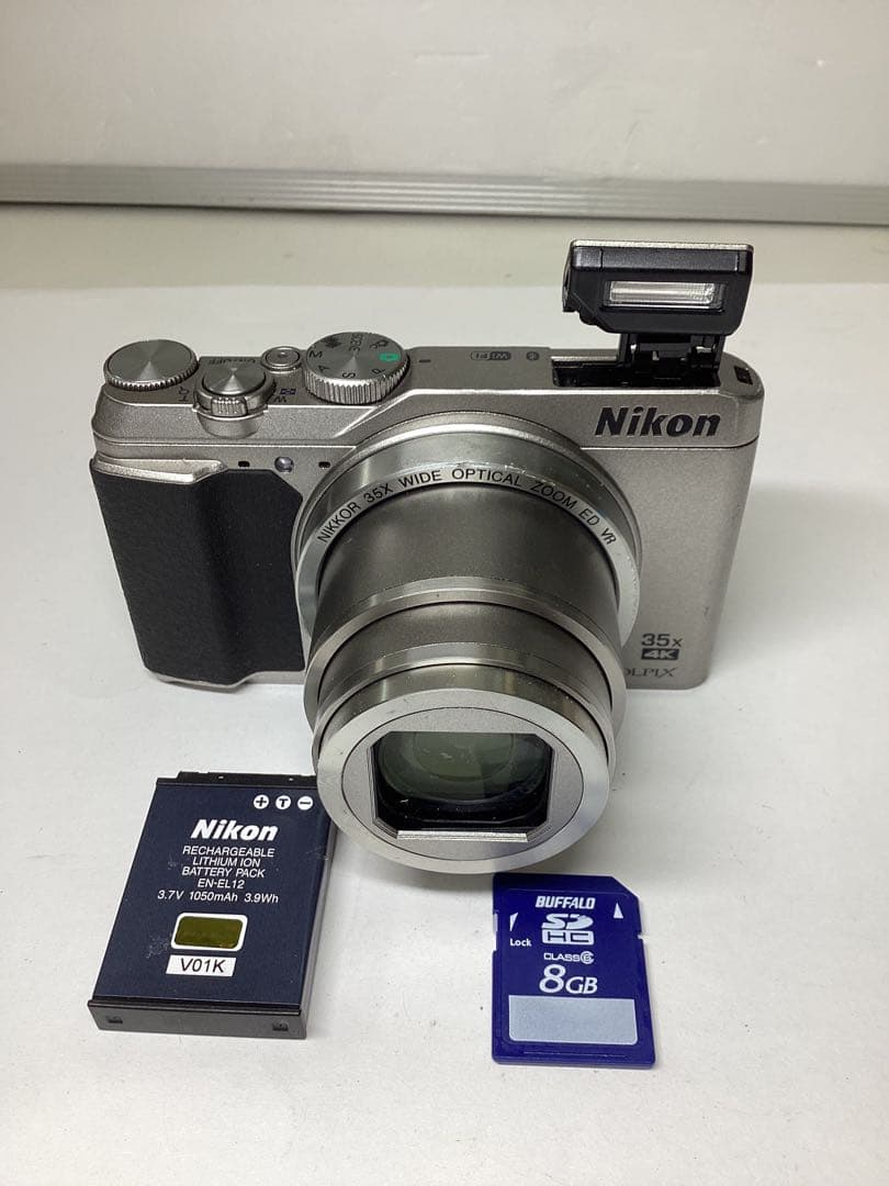 W*読様 Nikon COOLPIX A900 撮影可能 Nikon Coolpix A900 (Silver) 20-megapixel camera with 35X optical