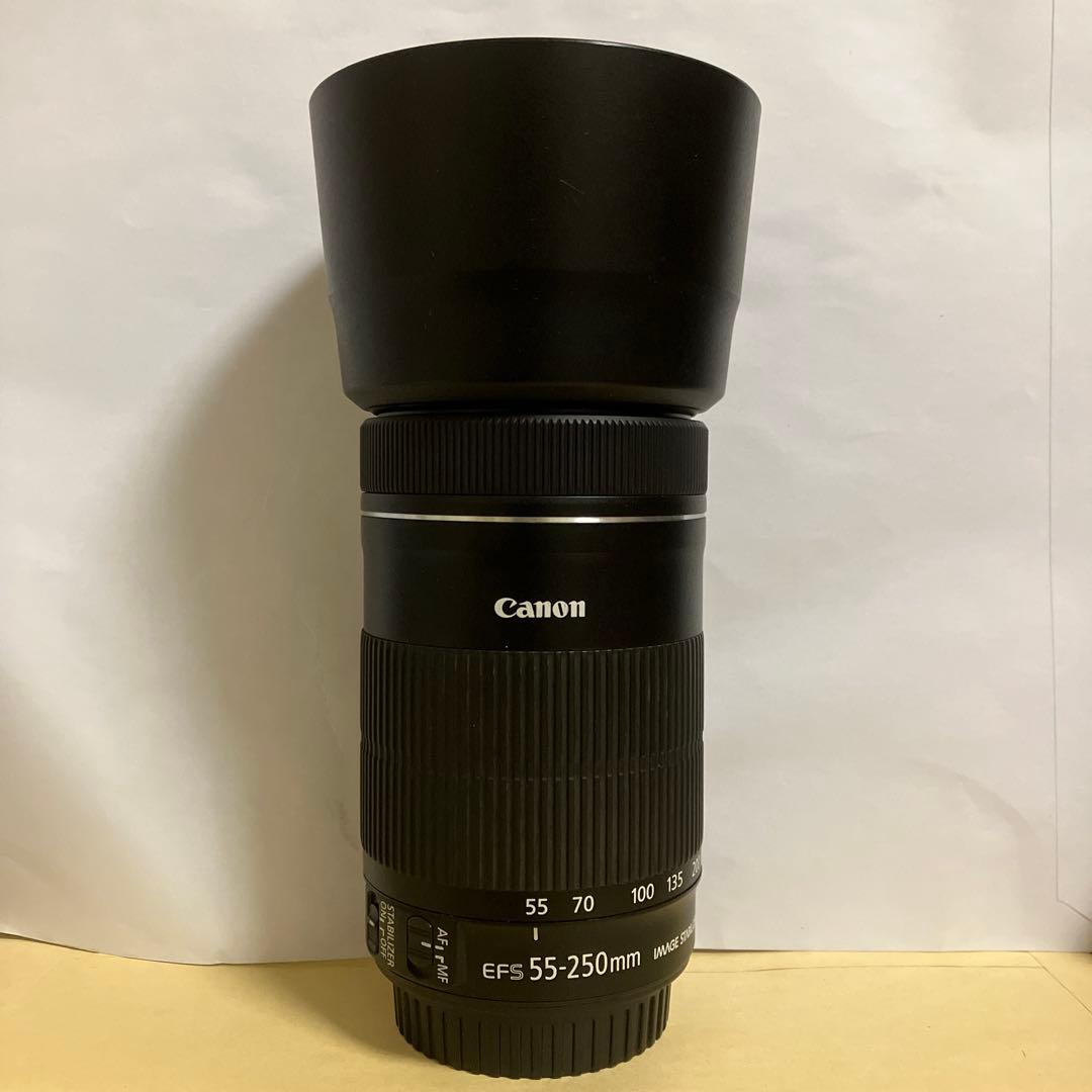 Canon EF-S 55-250mm F4-5.6 IS STM ズームレンズ Canon EF-S 55-250mm f/4-5.6 IS STM Telephoto Zoom Lens with