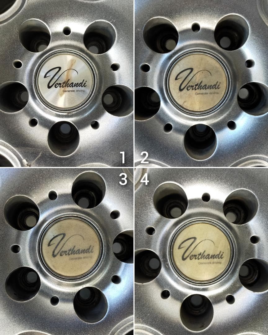 バリ溝！ヴェルザンディ16インチ×6.5J+38　サマータイヤ215/65R16