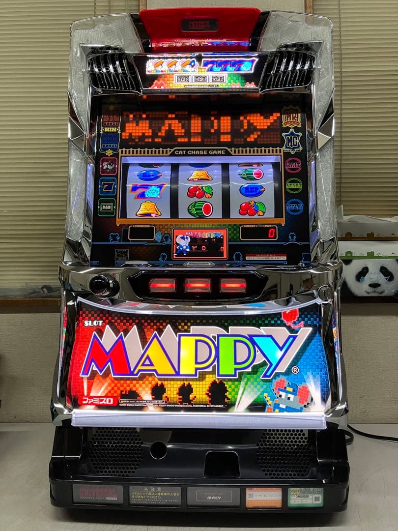 パチスロ実機　SLOTマッピー　不要機付き 楽天市場】【本州送料無料】 SLOTマッピー 【コイン不要機セット】※小