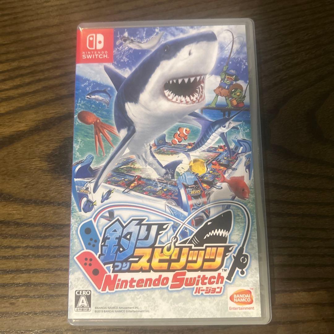 Switch 釣りスピリッツ ケース付き - メルカリ