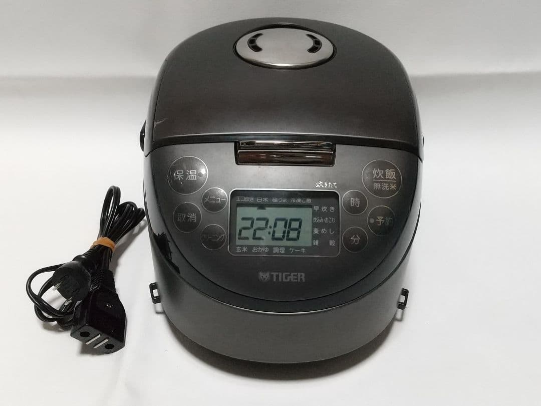 TIGER IHジャー炊飯器 JPF-G055 ダークグレー タイガー IHジャー炊飯器 炊きたて JPF-G055をレビュー！クチコミ