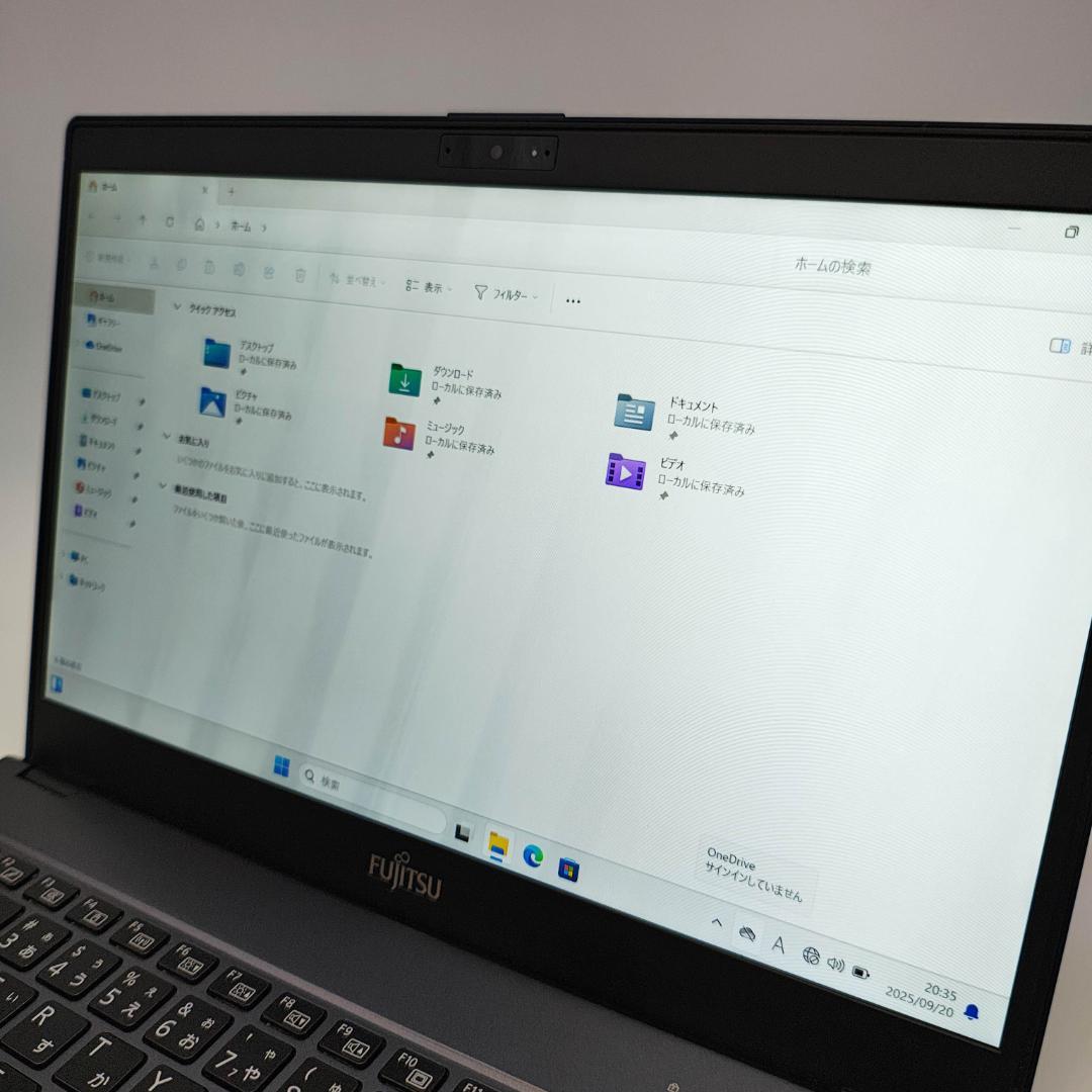 0910-54☆富士通☆LIFEBOOK☆i5-7☆Win11☆ノートパソコン