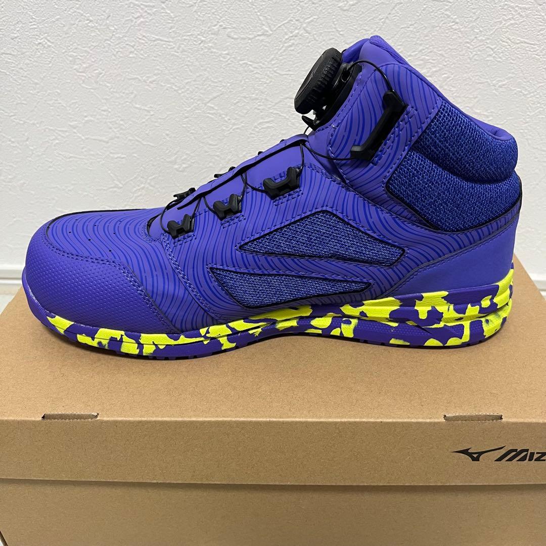 限定カラー】ミズノ 安全靴 紫 レア - メルカリ