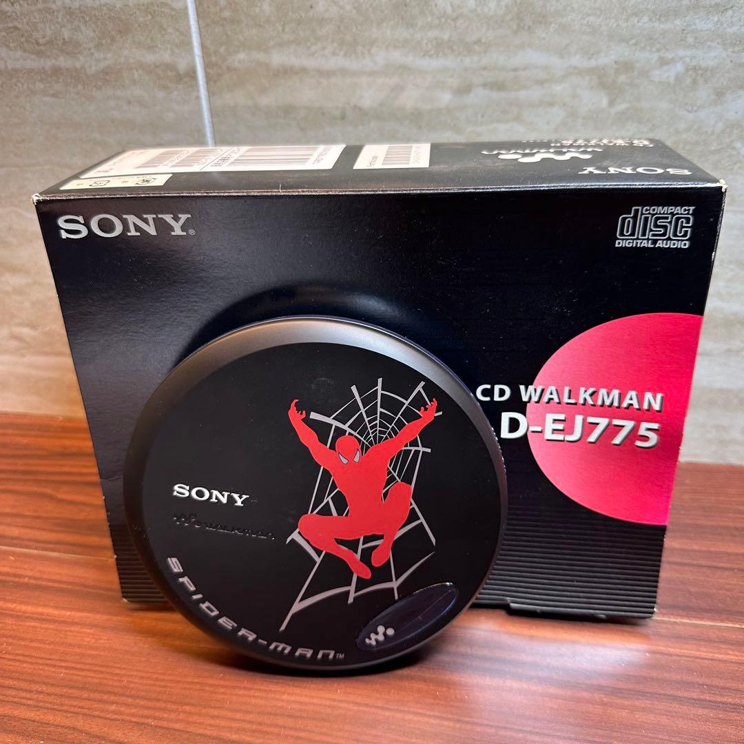 SONY CDウォークマン D-EJ775 スパイダーマン 5525 Spiderman D-EJ775 CD player Walkman Discman | eBay