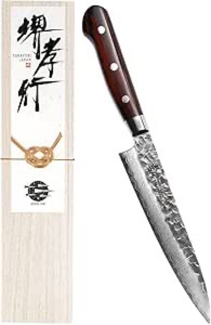 堺孝行 【ダマスカス ペティナイフ 150mm （型番dp15001） 堺孝行 【ダマスカス ペティナイフ 150mm （型番dp15001） - メルカリ