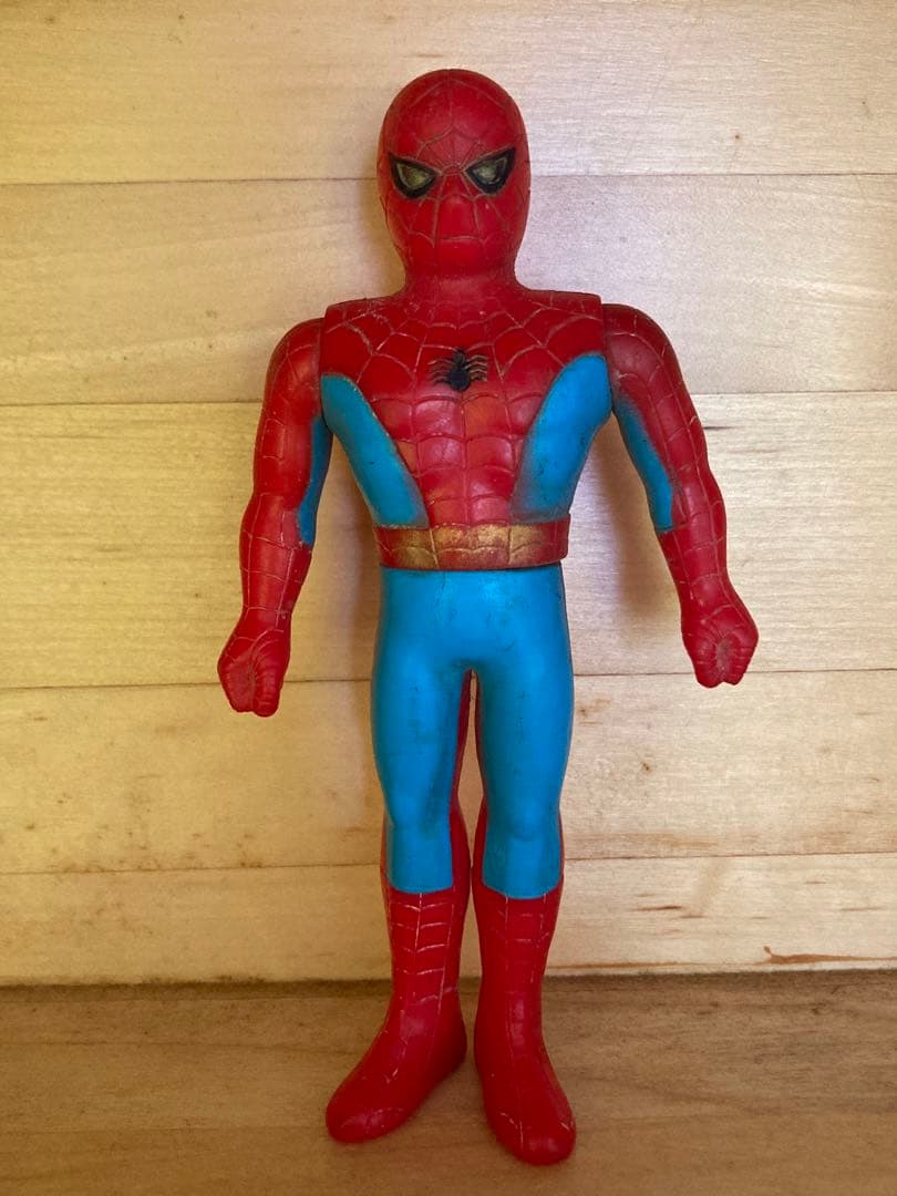 1978年製 ポピー スパイダーマン ソフビ 人形 当時物 - メルカリ