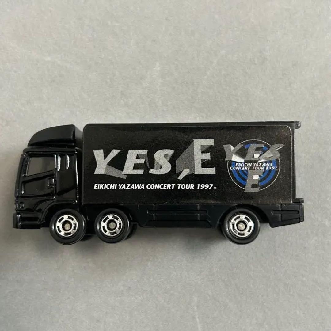 E.YAZAWA ミニカー 黒 トラック1997年矢沢永吉トランポ - メルカリ
