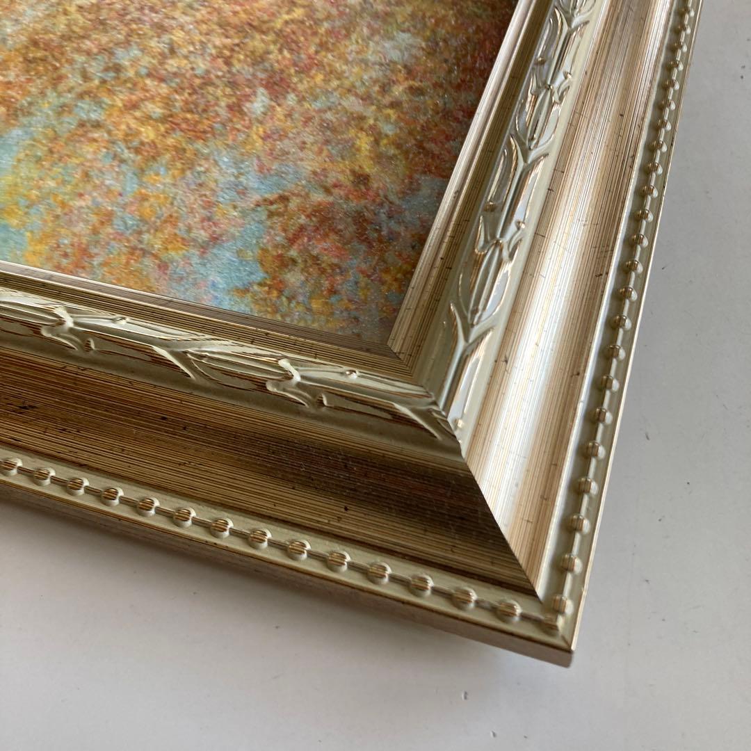 クロード・モネ「秋のアルジャントゥイユ」複製画 額入り世界名画