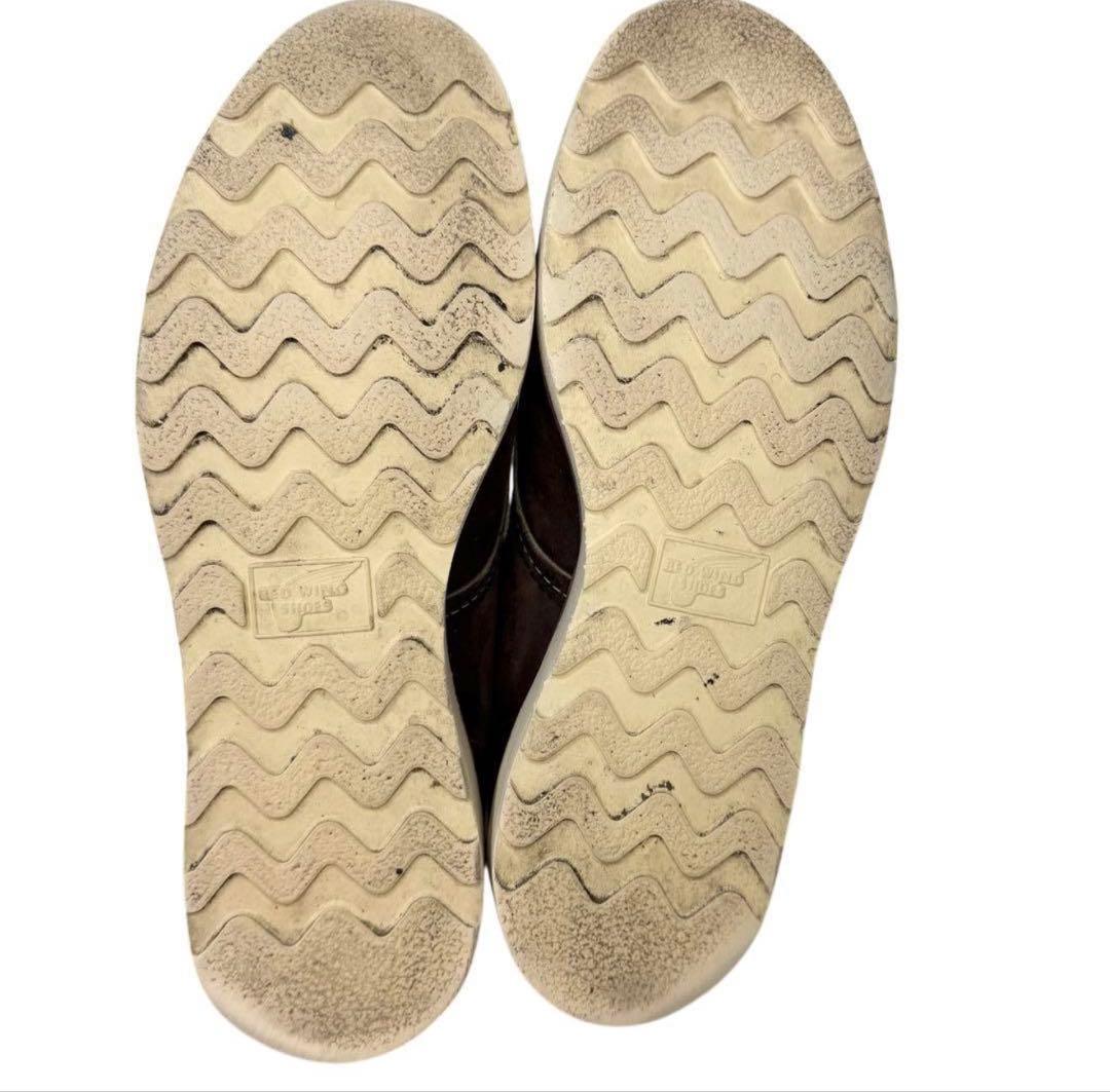 RED WING SHOES 8878 ブラウンブーツ 9.5D スエード