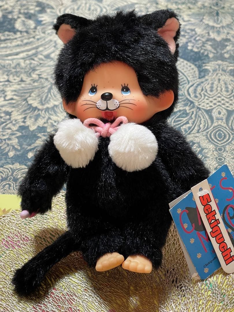 MONCHICHI BLACK CAT BLUE EYES SEKIGUCHI - メルカリ