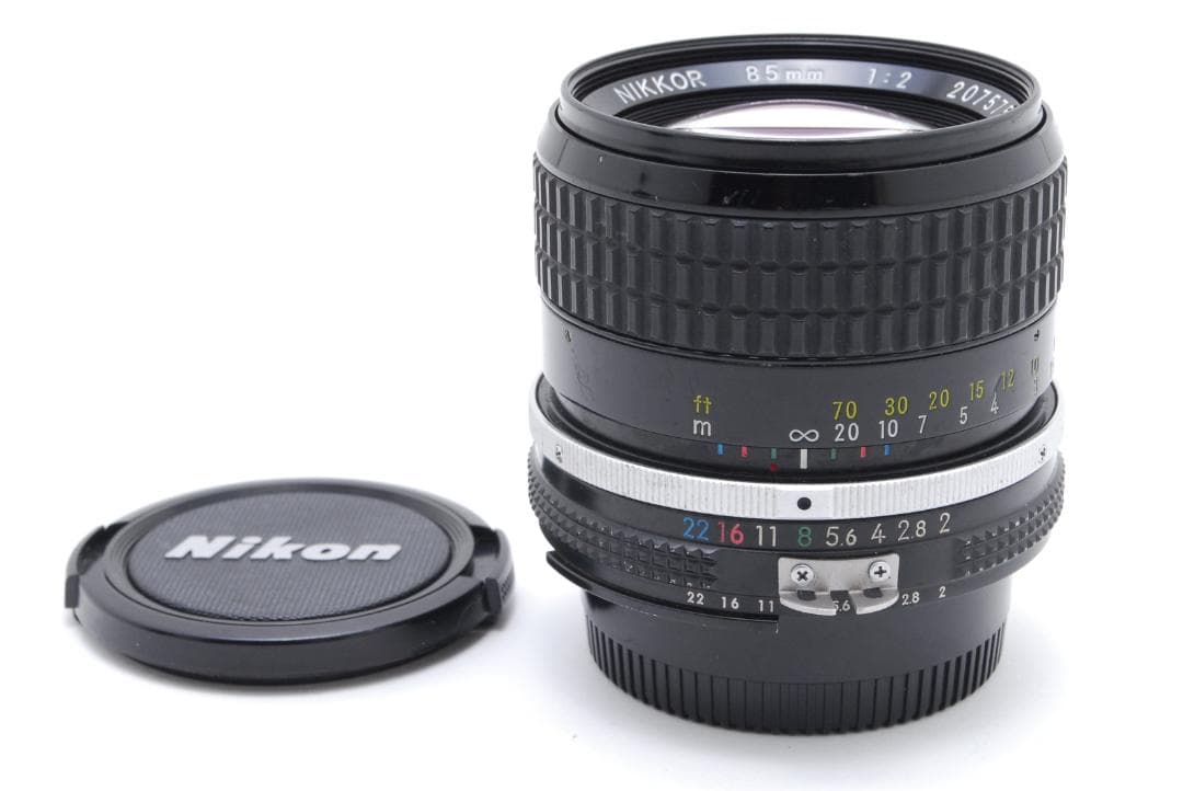ニコン レンズ Ai 85mm f/2 f2 単焦点レンズ #207575