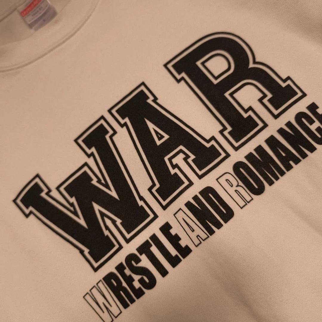 90's プロレス WAR ロゴスウェット 天龍源一郎 レッスルアンドロマンス