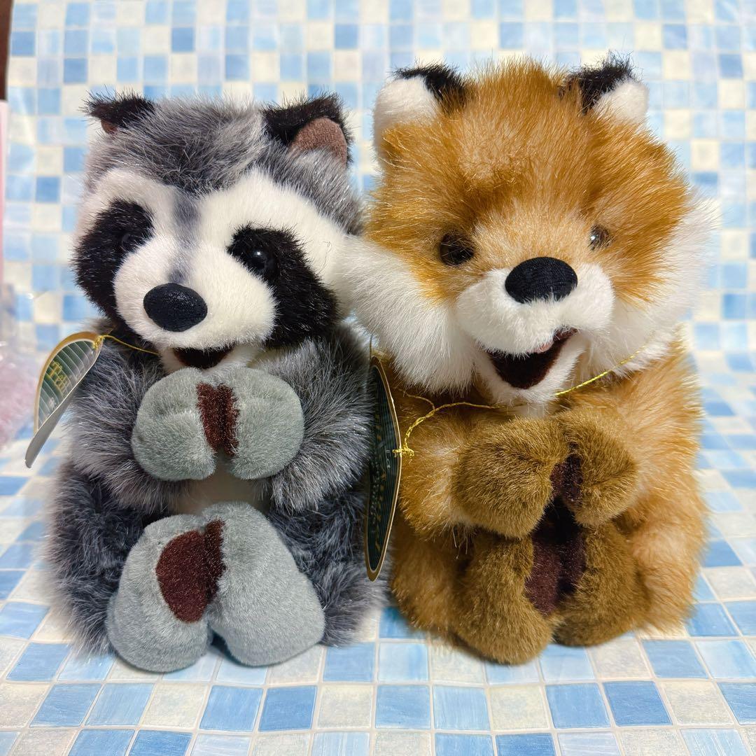 吉徳　あらいぐま　アライグマ　キツネ　ぬいぐるみ　 ファインサクセス　2点セット 2026年最新】ファインサクセスの人気アイテム - メルカリ