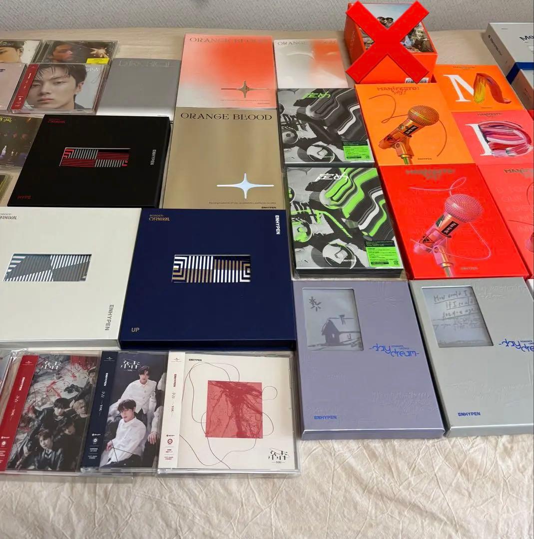 ENHYPEN 歴代アルバム CD セット まとめ売り - メルカリ