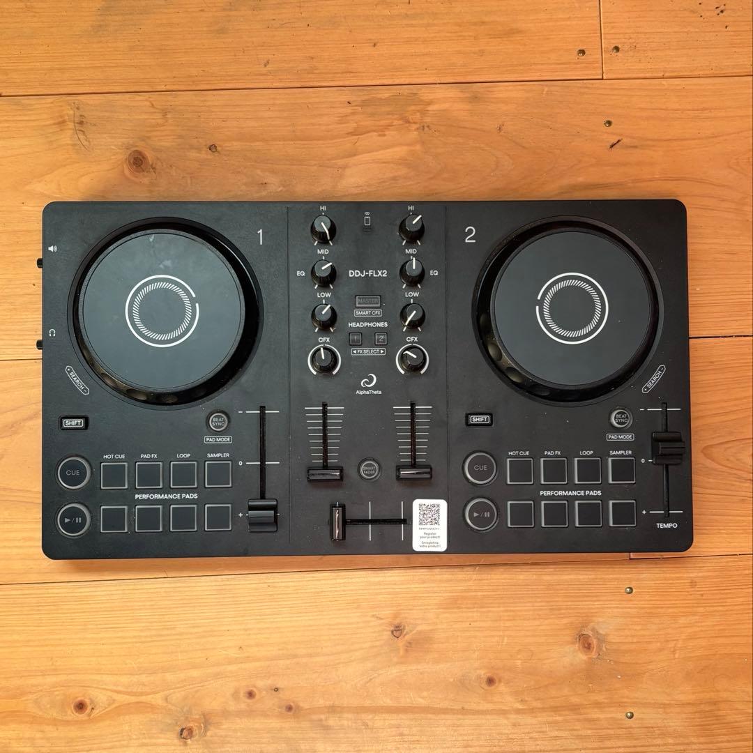 Pioneer DJ DDJ-FLX2 コントローラー Amazon.com: Pioneer DJ AlphaTheta DDJ-FLX2 Compact 2-Channel DJ