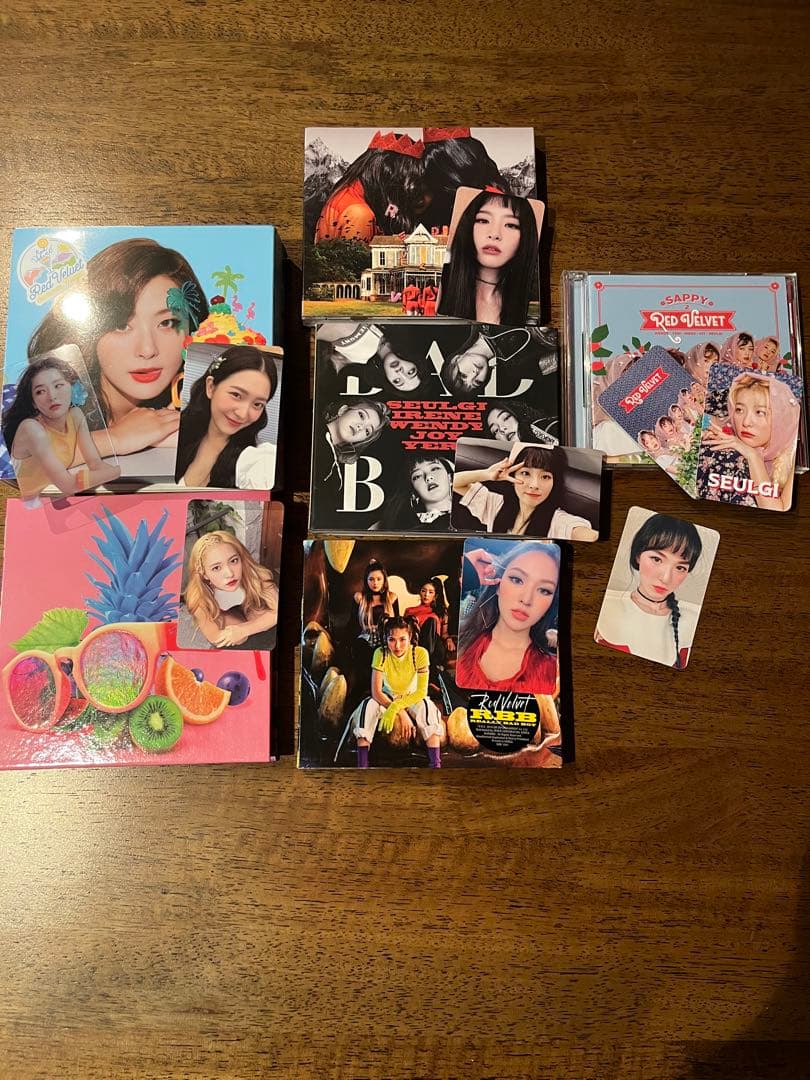 Red Velvet レッドベルベットアルバムセット トレカあり Red Velvet レドベル アルバム CD まとめ売り - メルカリ