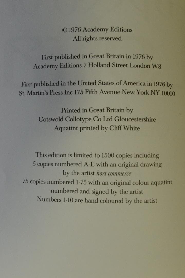 Aspects of Lolita：Graham Ovenden★値下げしました