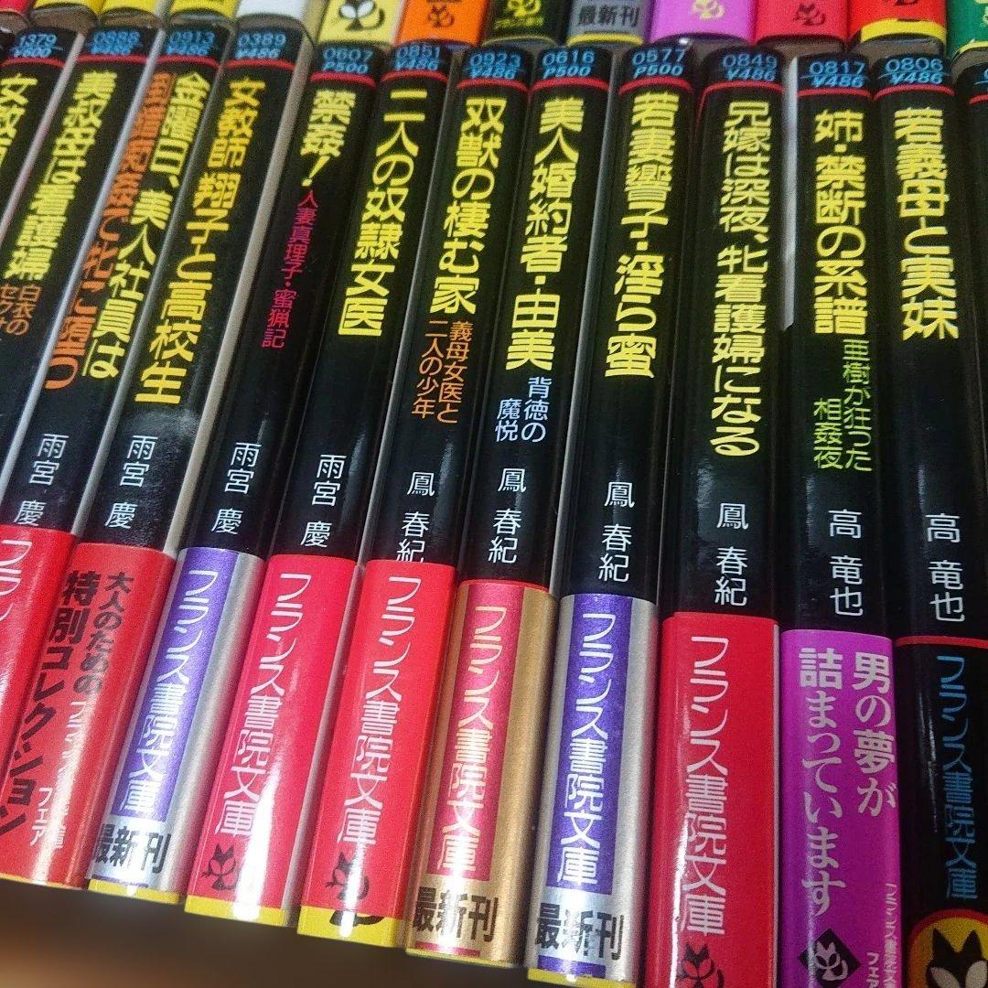 フランス書院文庫　60冊セット　まとめ売り