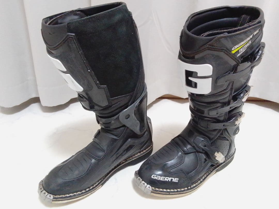 GAERNE ガエルネ ファストバック 28cm オフロード ブーツ モトクロス 試着無料】ガエルネ ファストバック イエロー - オフロードブーツ