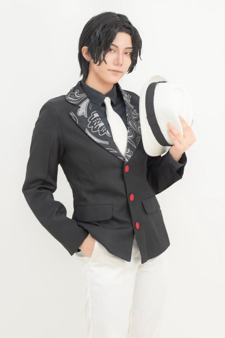 鬼舞辻無惨 ジャケット ウィッグ コスプレウィッグ 鬼滅の刃 鬼舞辻無惨