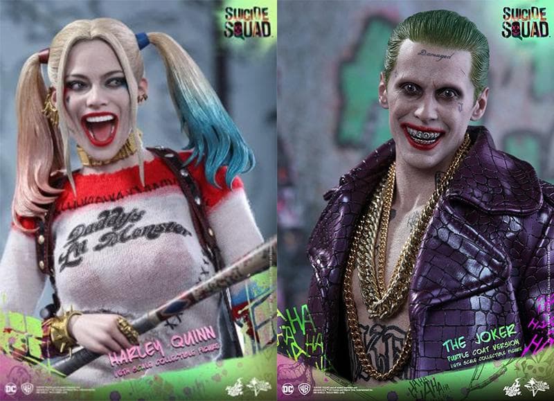 ホットトイズ ハーレイ クイン ジョーカー スーサイド スクワッド