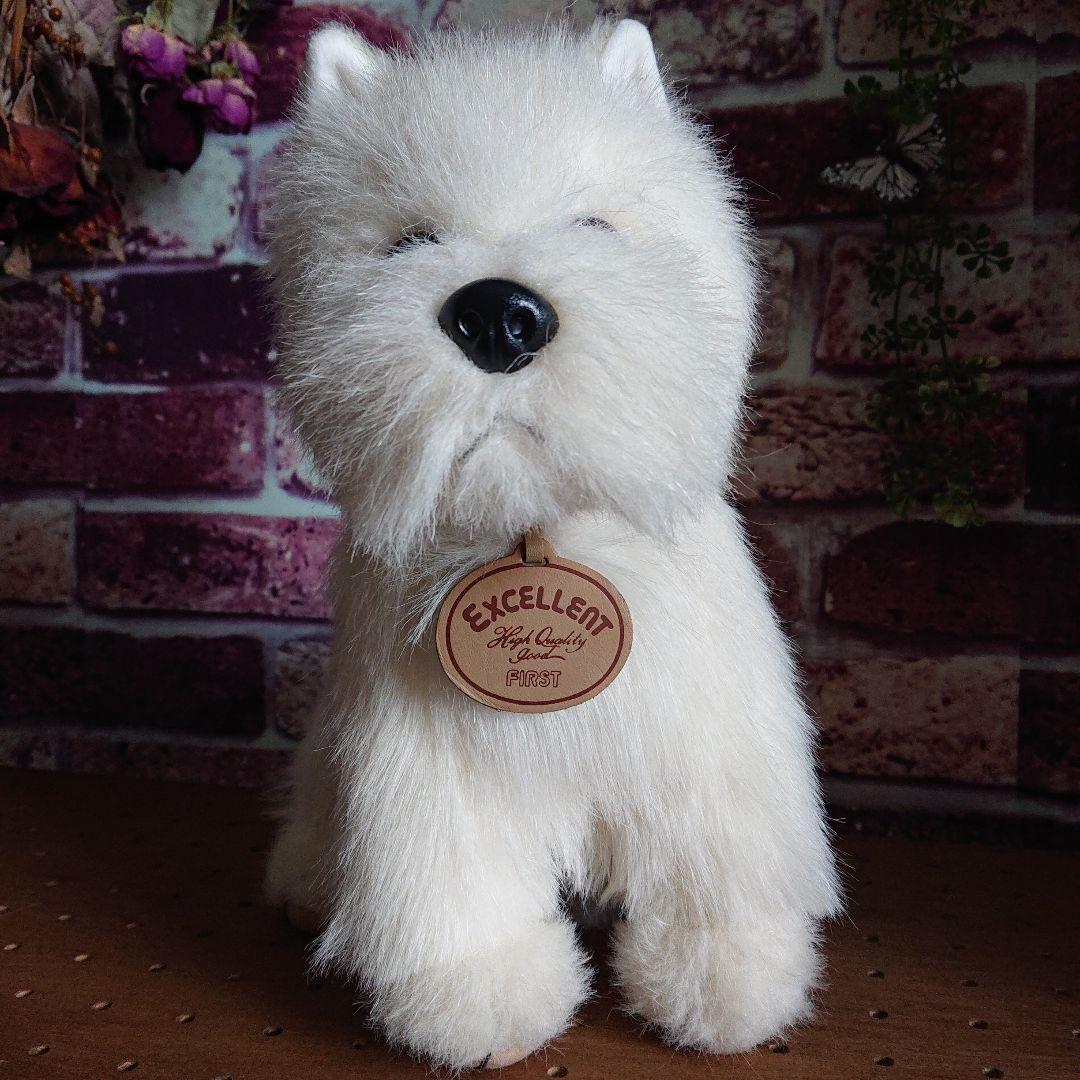 Excellent FIRST ウェストハイランドテリア ぬいぐるみ レア - メルカリ